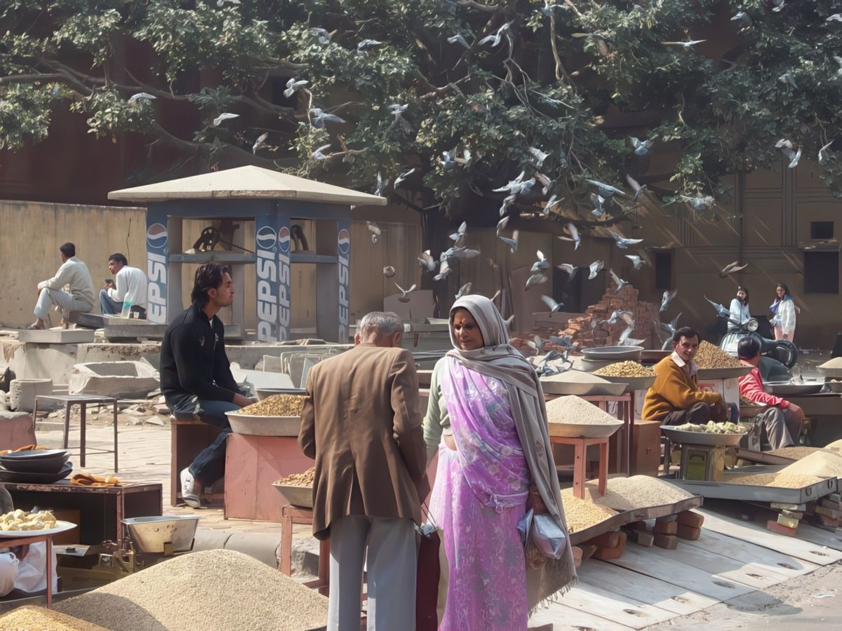photo Les marchés du monde de namaste