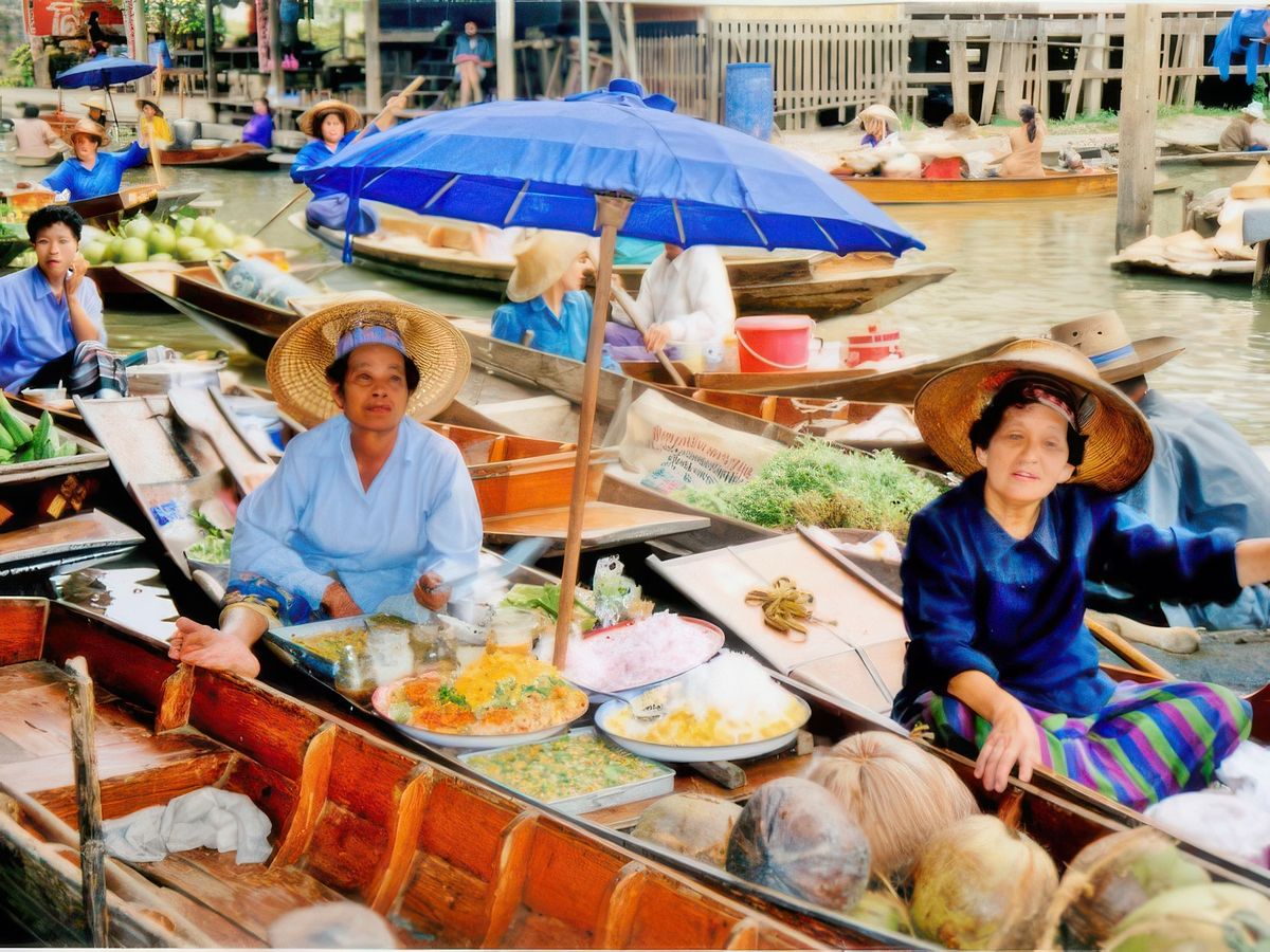photo Les marchés du monde de micri