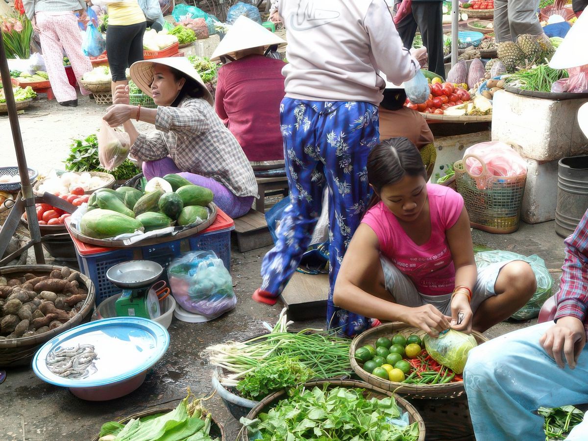photo Les marchés du monde de sandrine