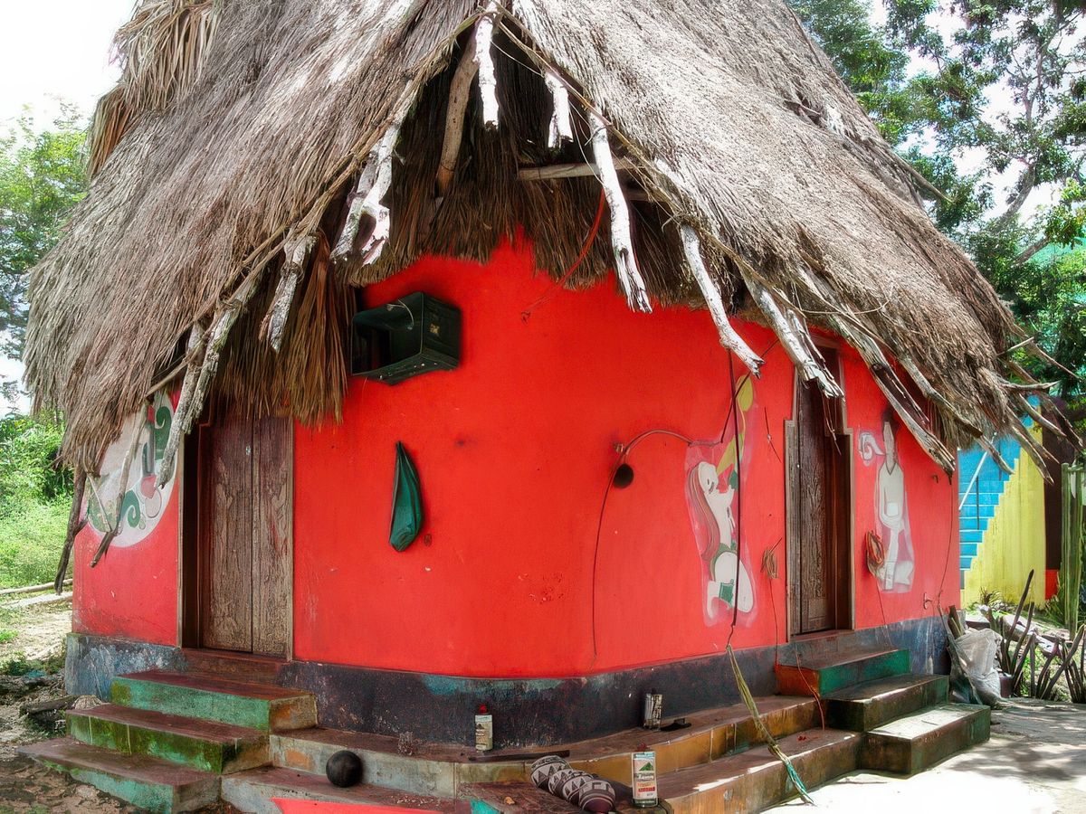 photo Les habitations traditionnelles de kokiyage