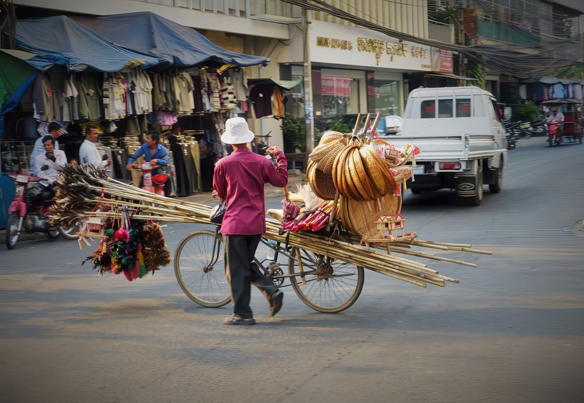 photo Les vendeurs de rue de loofok77