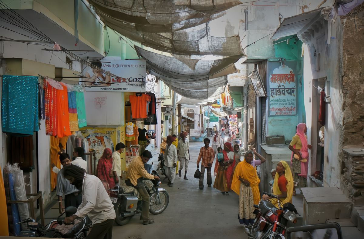 photo Les rues commerçantes de loofok77
