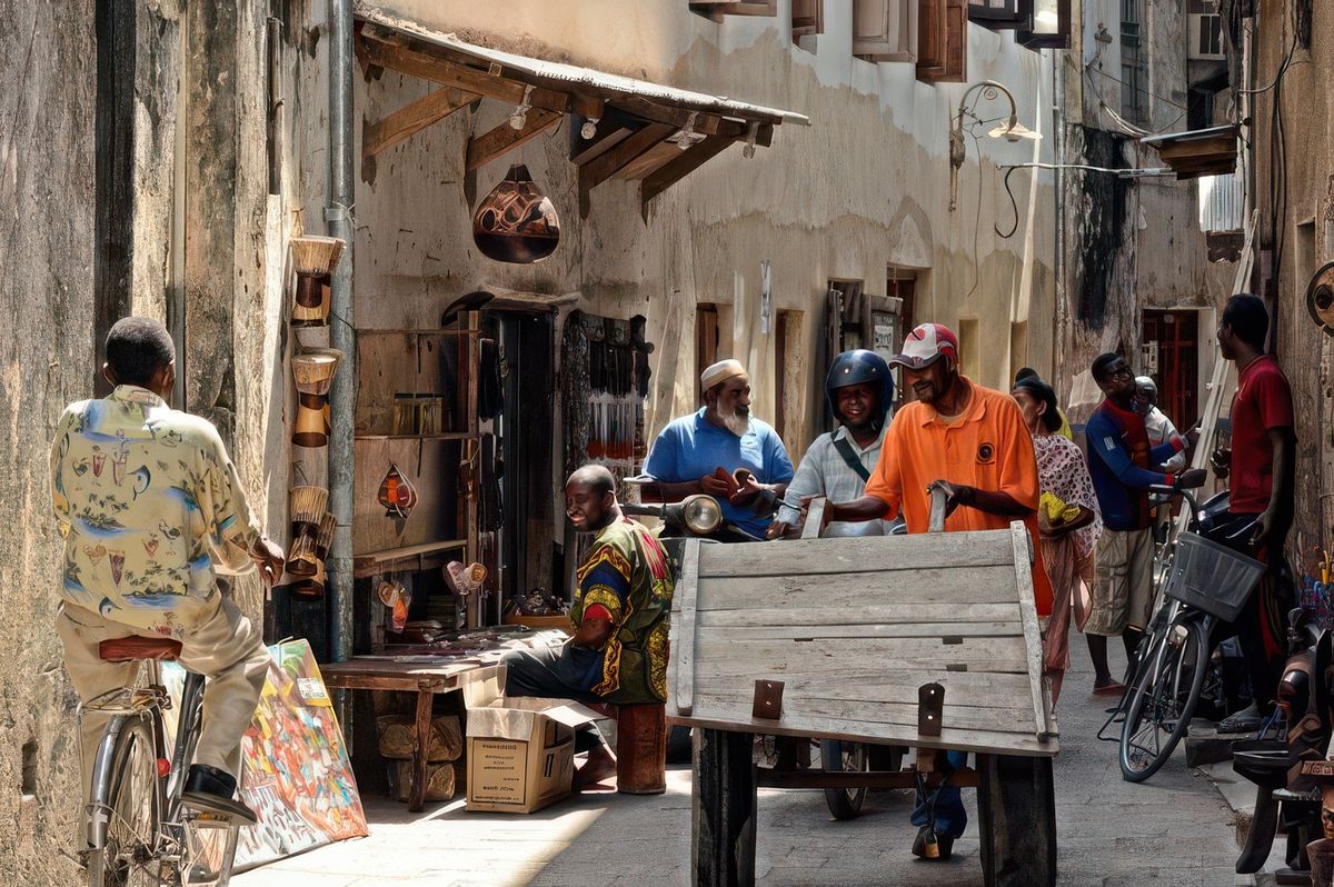 photo Les rues commerçantes de pauldesmartigues