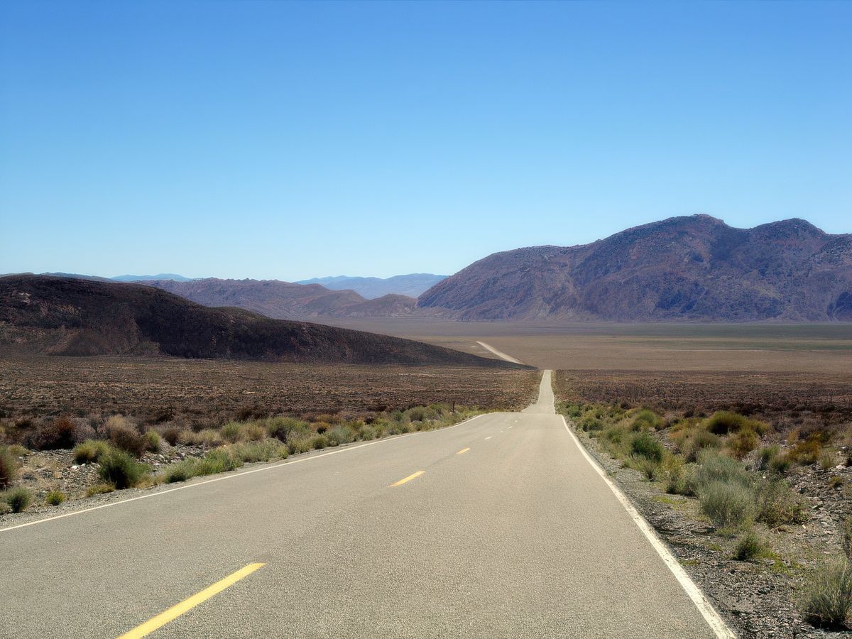 Route vers Las Végas – États-Unis