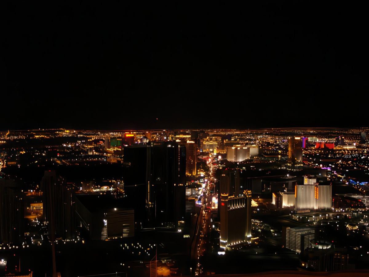 Vue de la Stratosphere Tower
