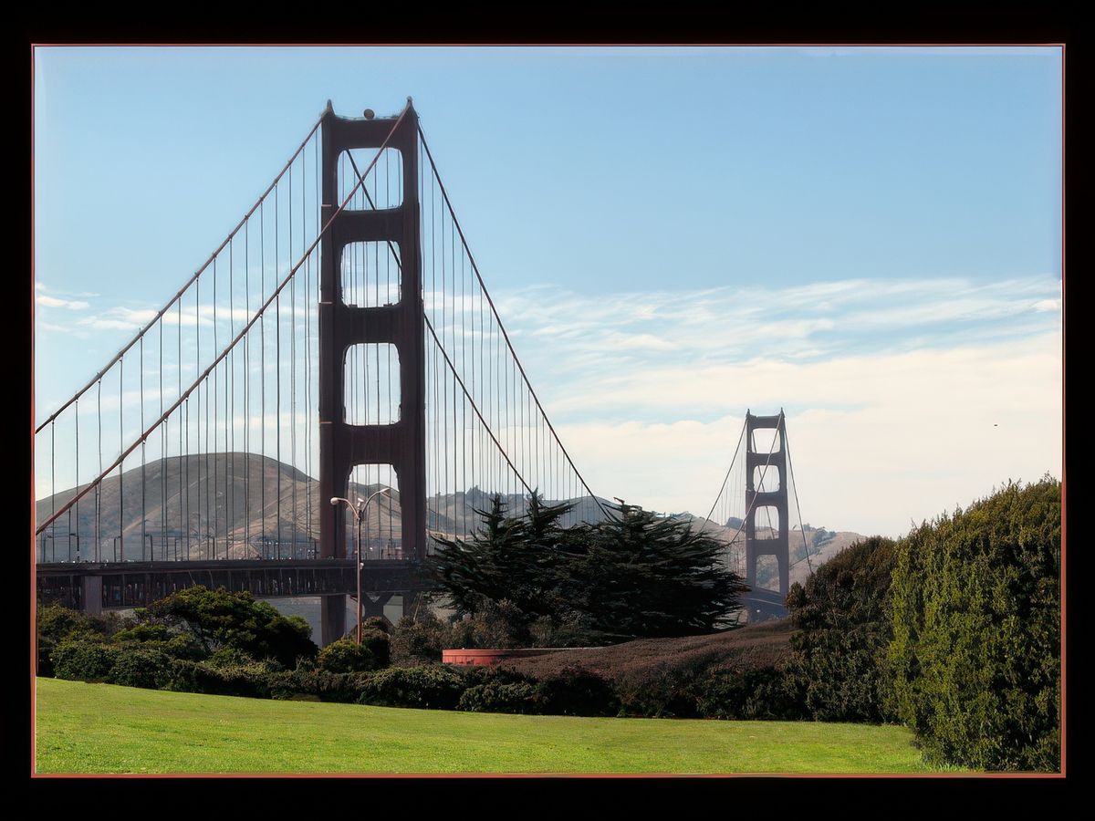 L'incontournable Golden Gate Bridge...