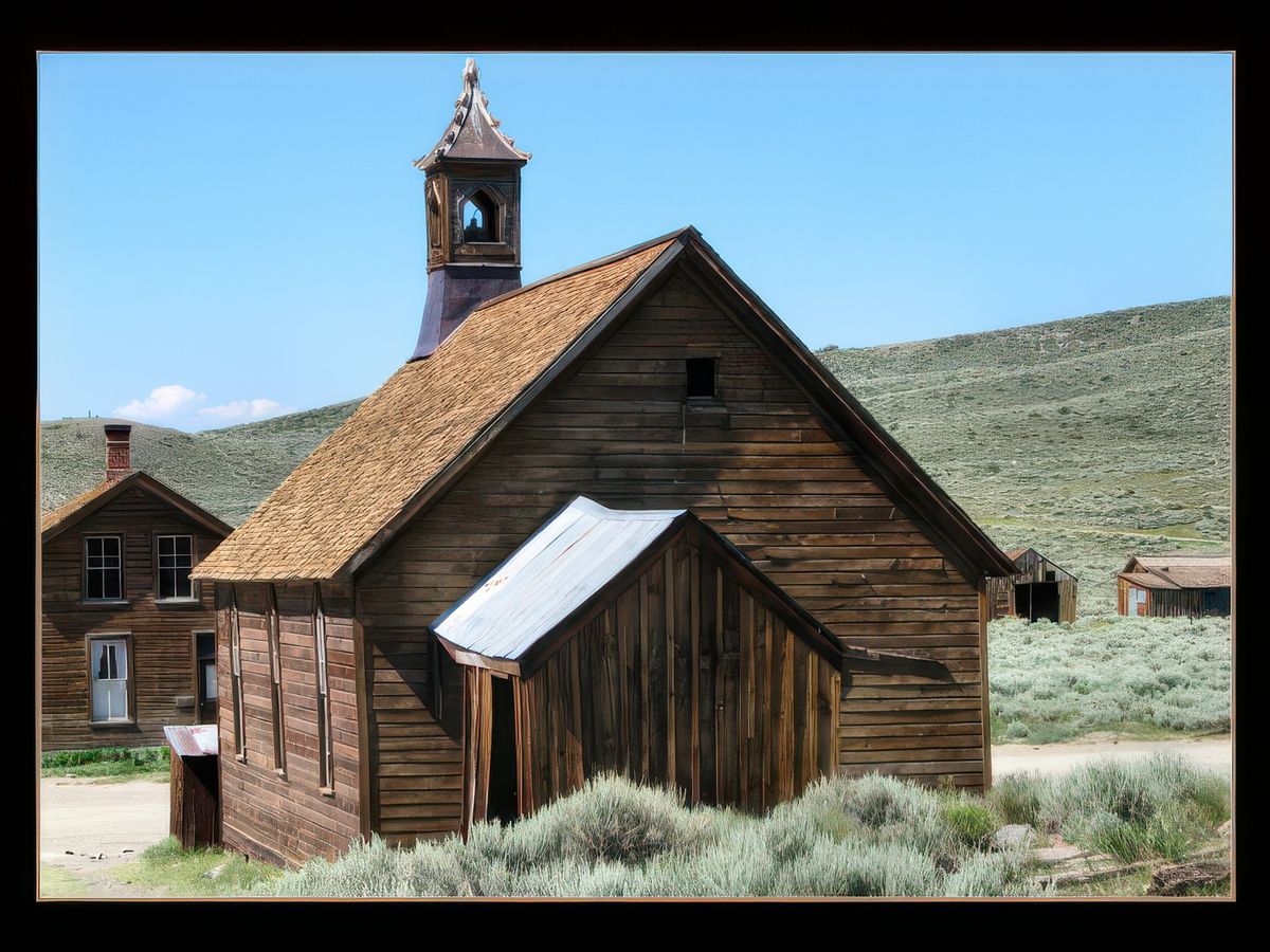 L'église de Bodie