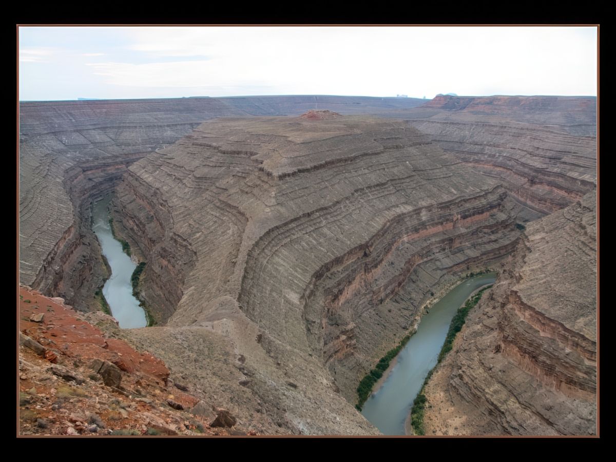 Un des trois méandres de Gooseneck