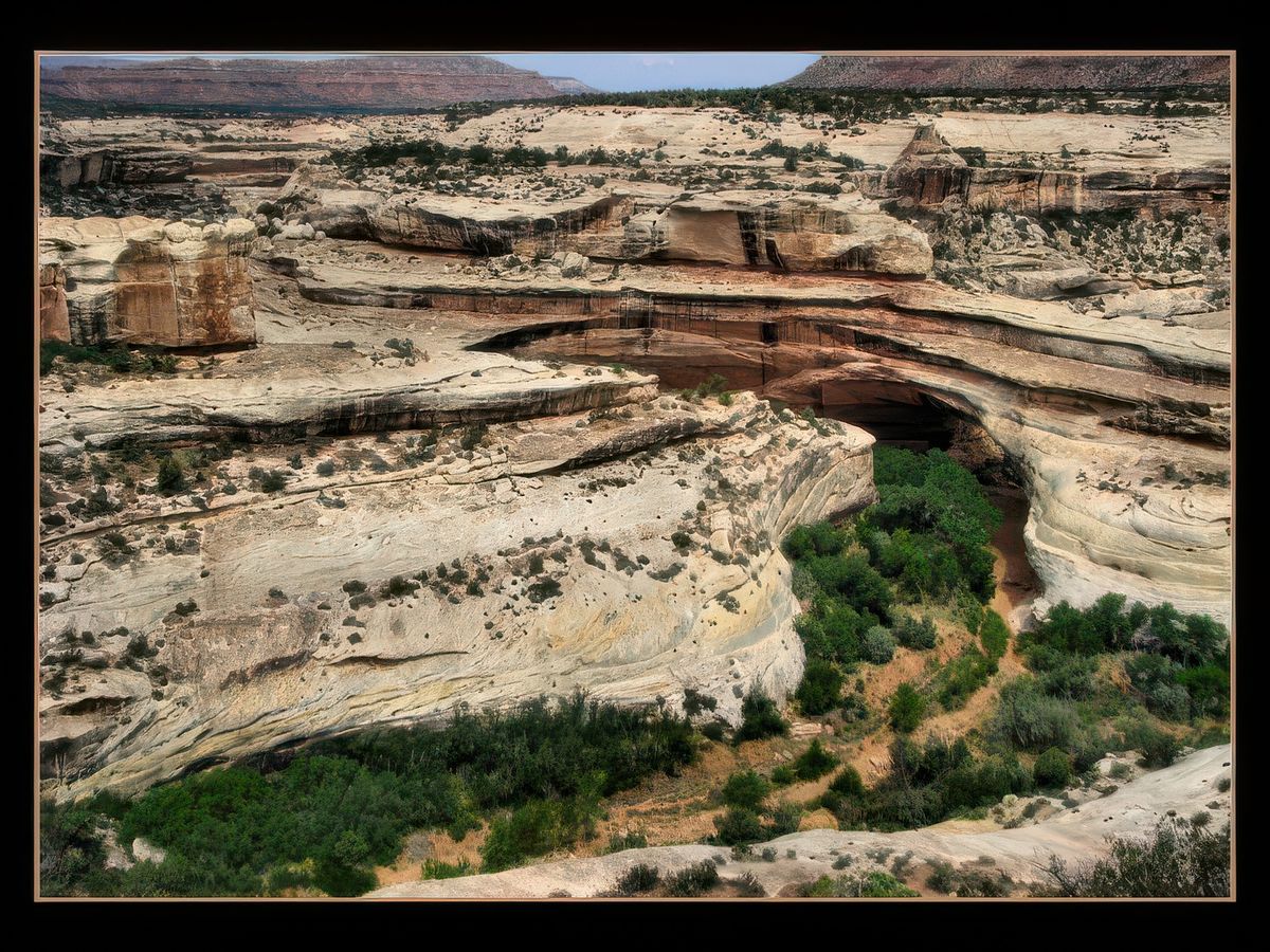 Un des ponts naturels du Natural Bridges Monument