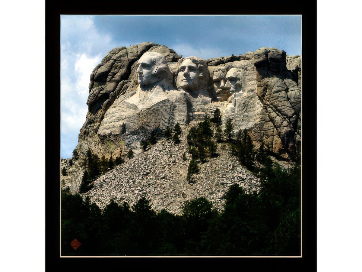 Les quatre présidents du Mont Rushmore