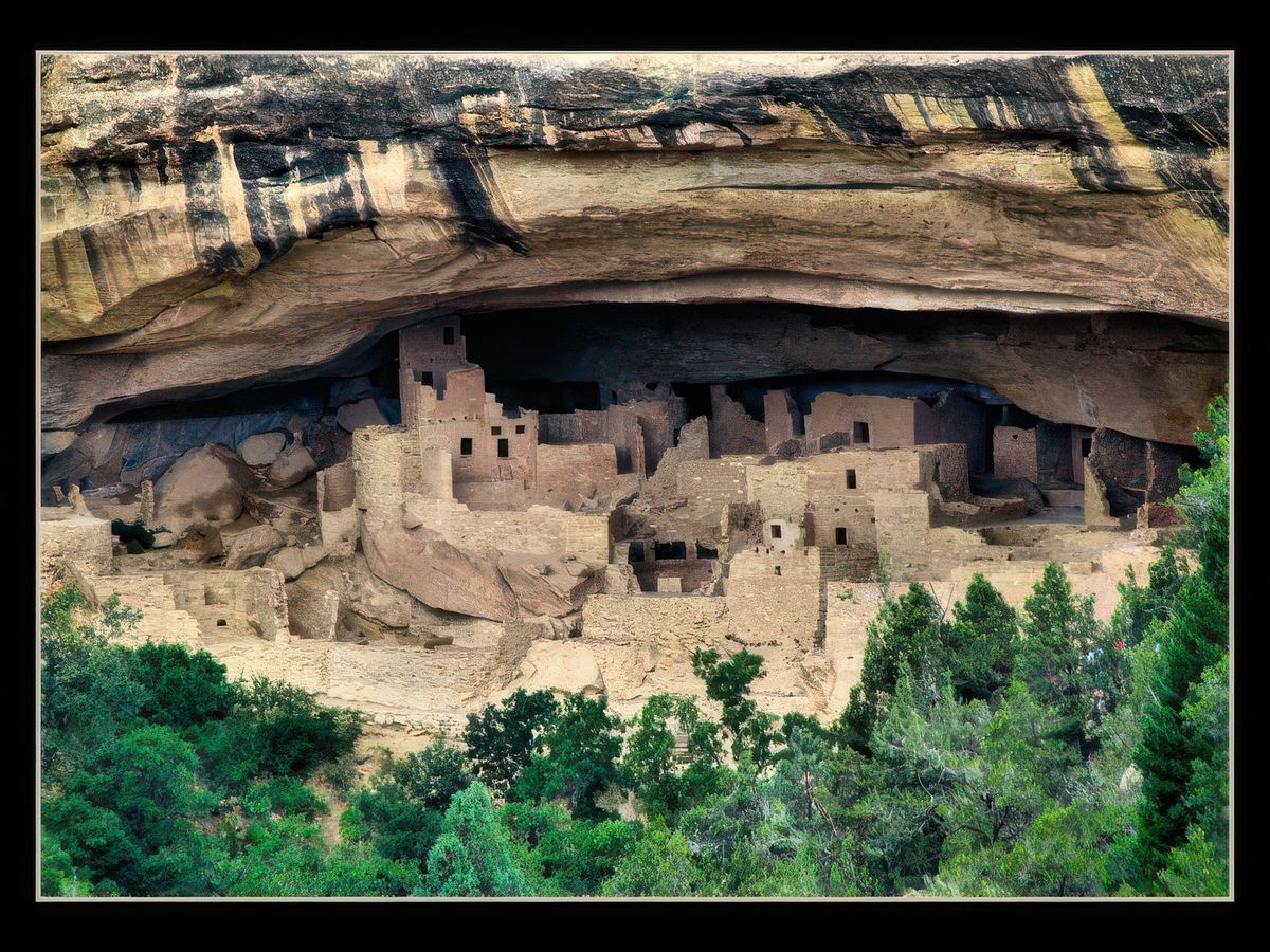 Cliff dwellings de Mesa Verde