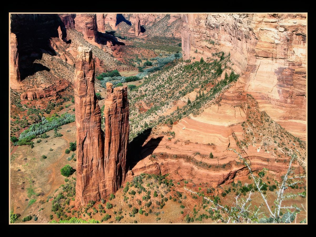 Spider Rock dans le Canyon de Chelly