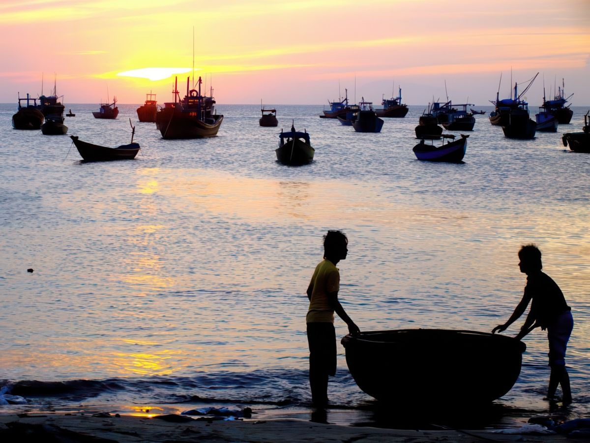 Port de pêche de Mui Ne