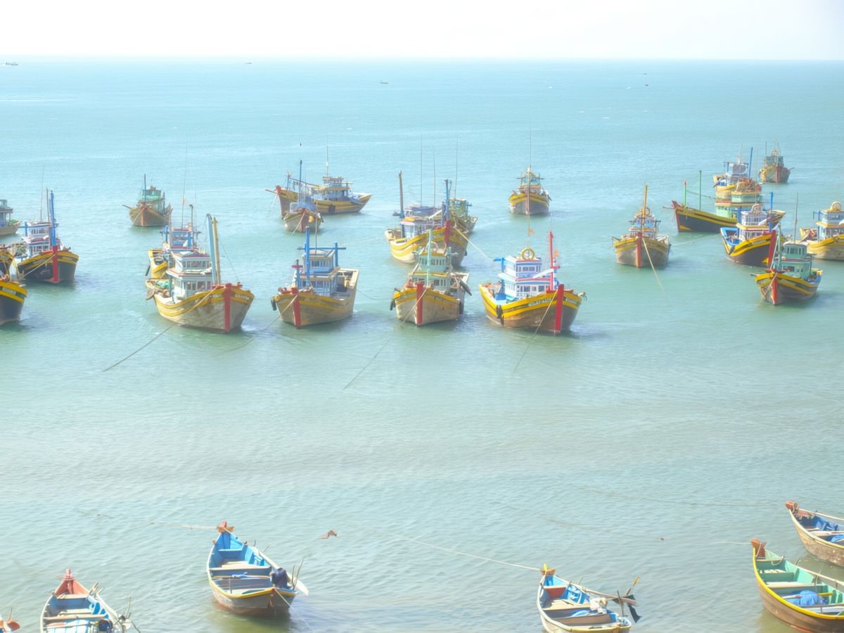 Port de pêche de Mui Ne