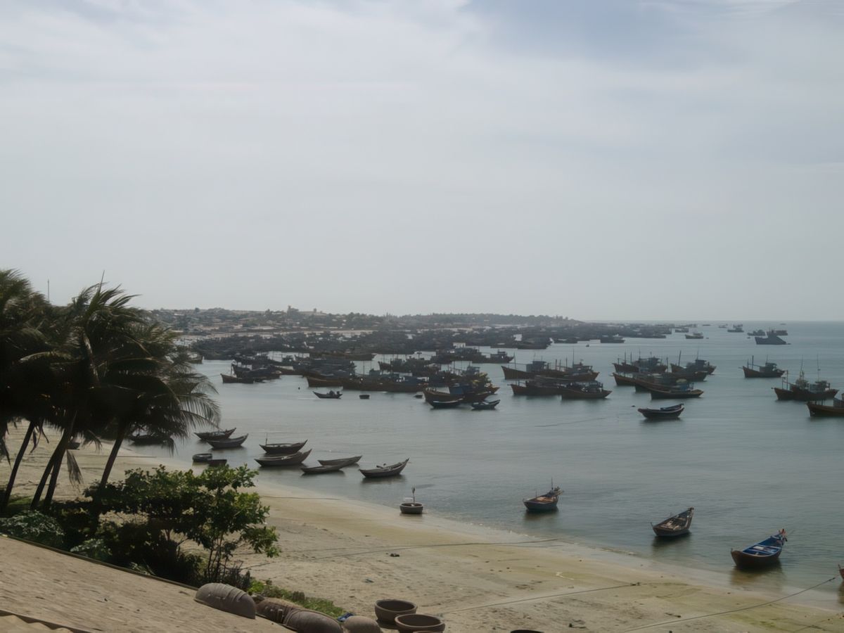 Port de pêche de Mui Ne