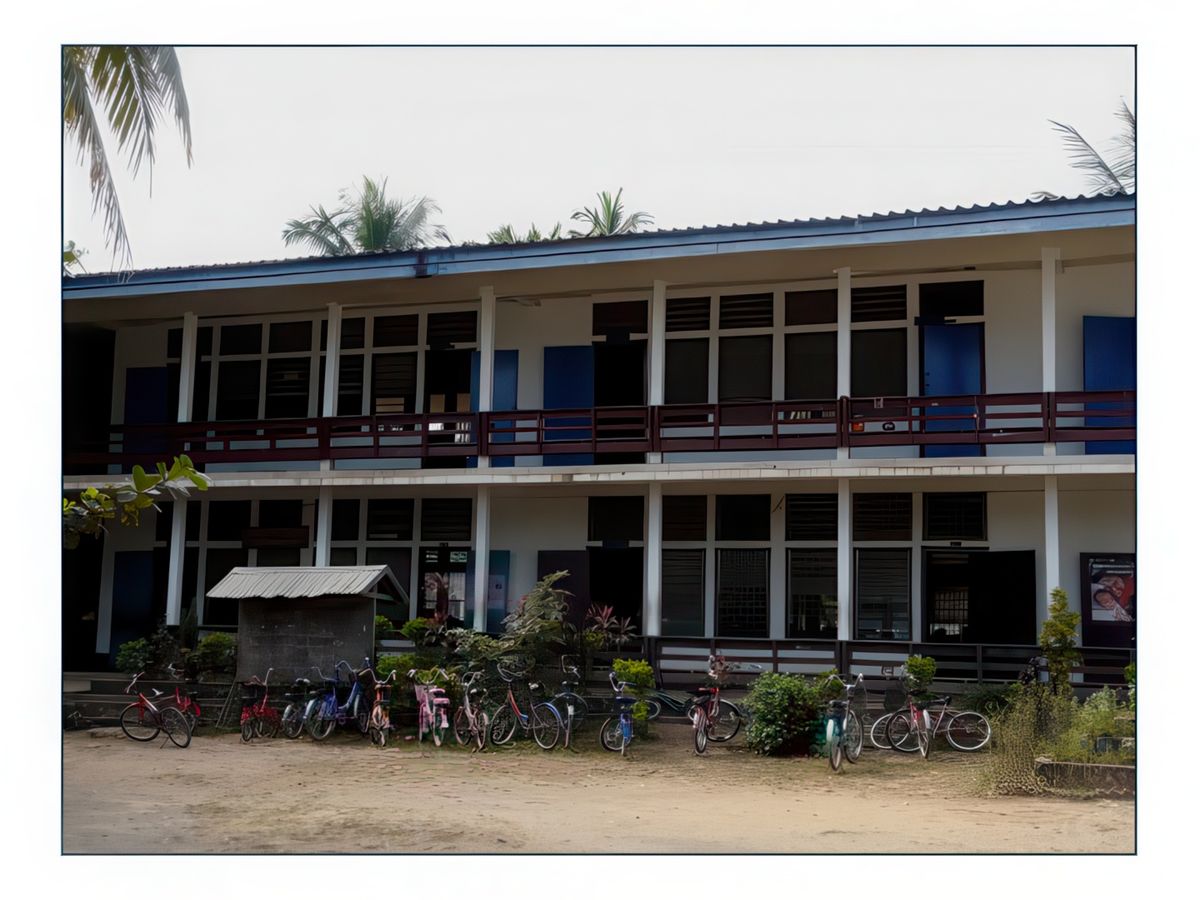 Ecole primaire francophone à Luang Prabang.
