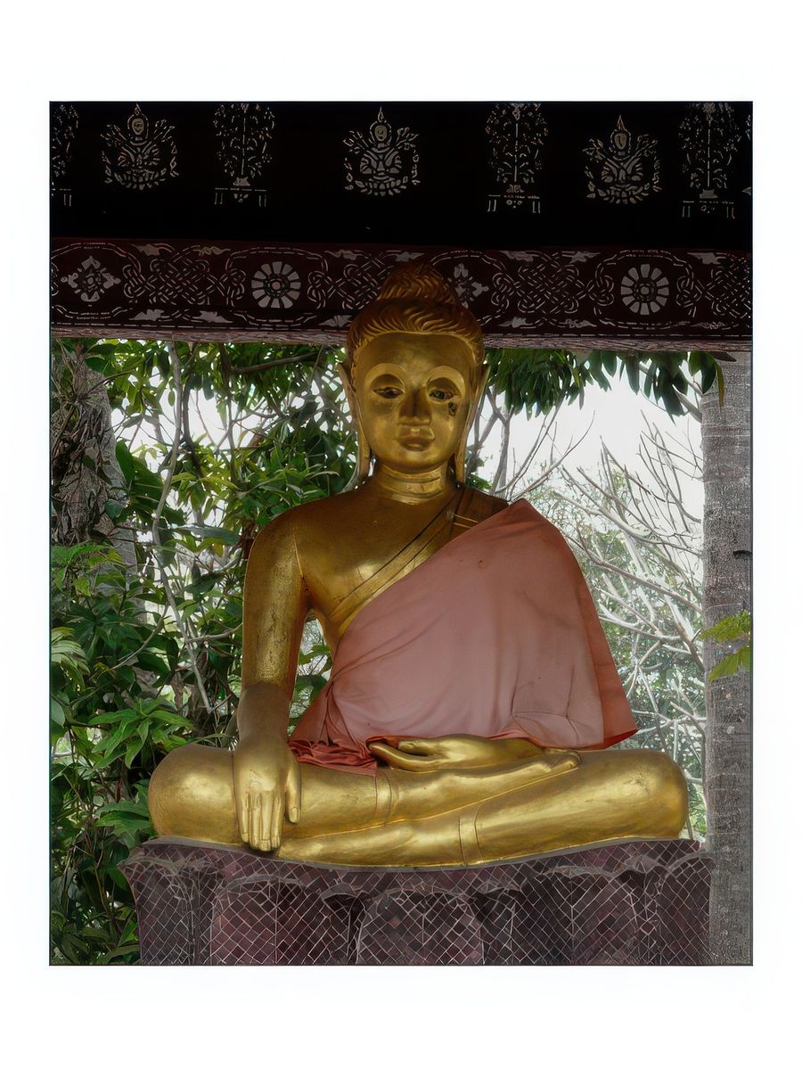 Bouddha en méditation.