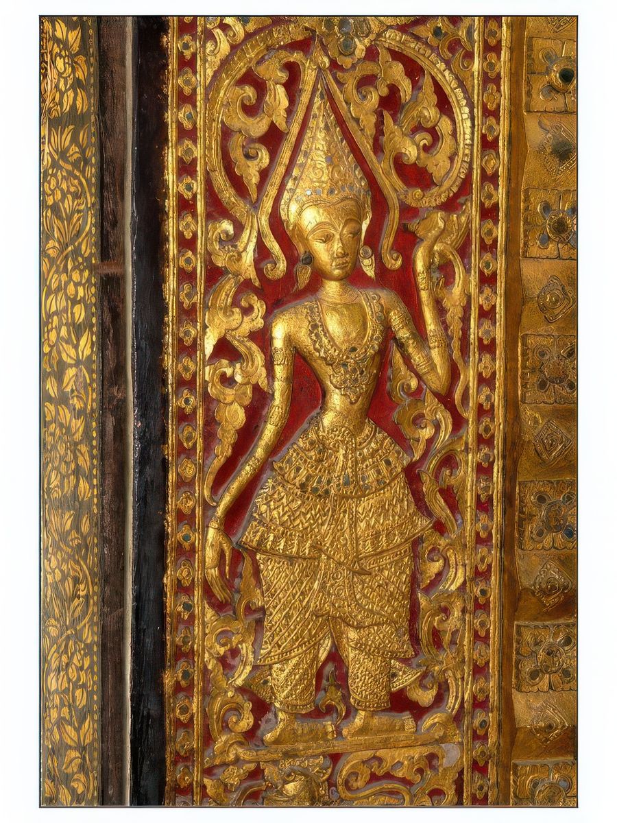 Détail d'une porte à l'intérieur du sim.