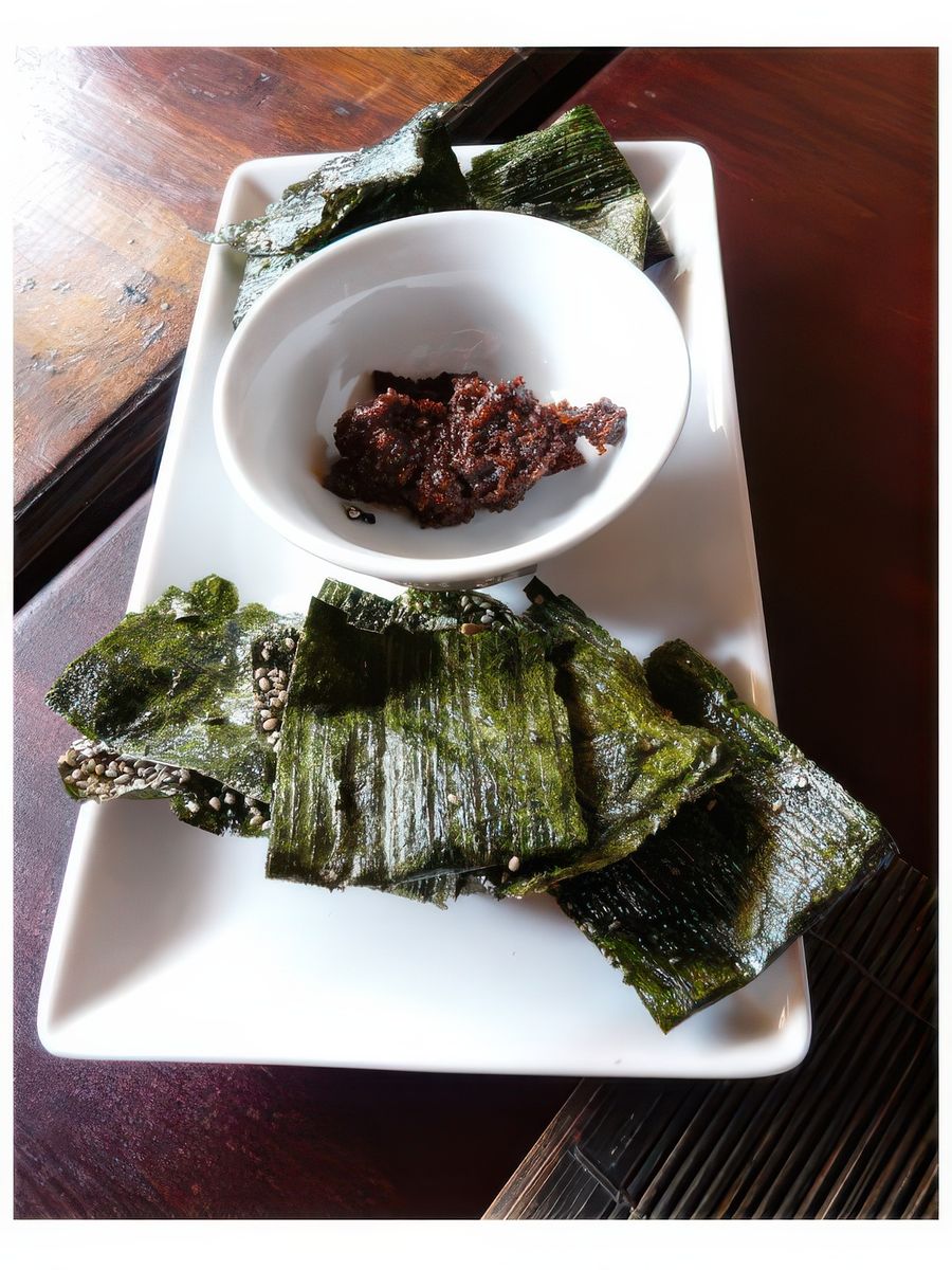 Algues séchées du Mekong.