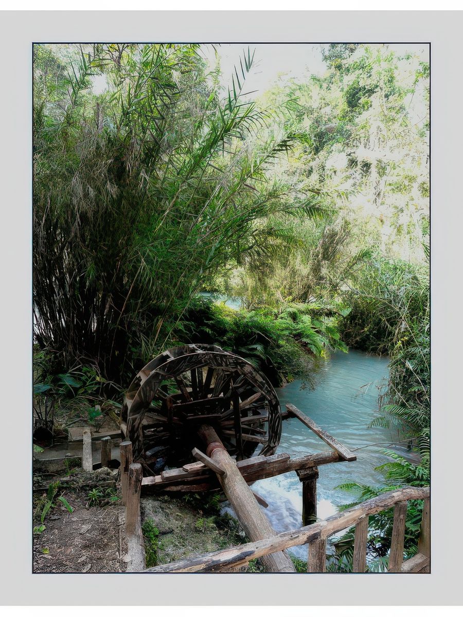 Un joli moulin à eau.
