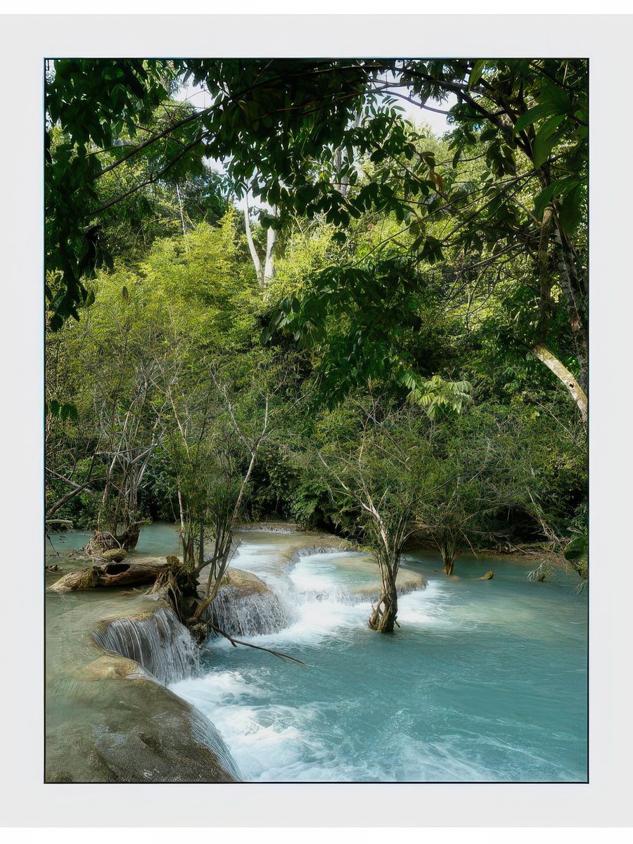 Piscine naturelle.