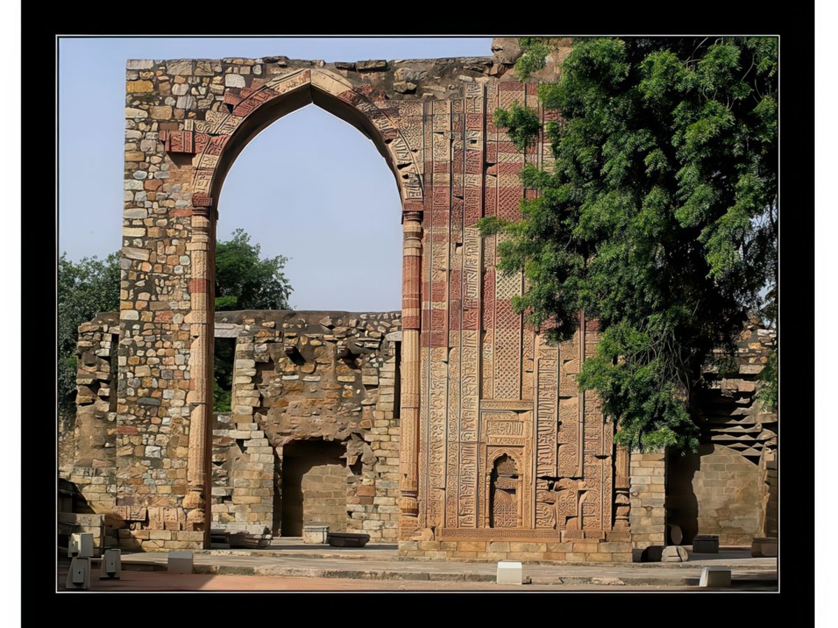 Ancienne porte de la mosquée.