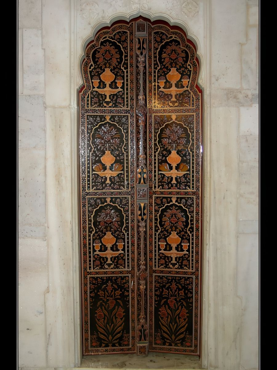 Des portes superbes.