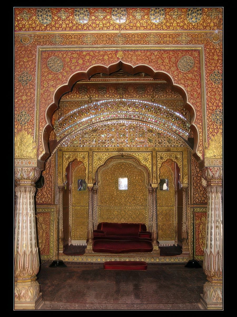 La salle du couronnement (Anup Mahal).