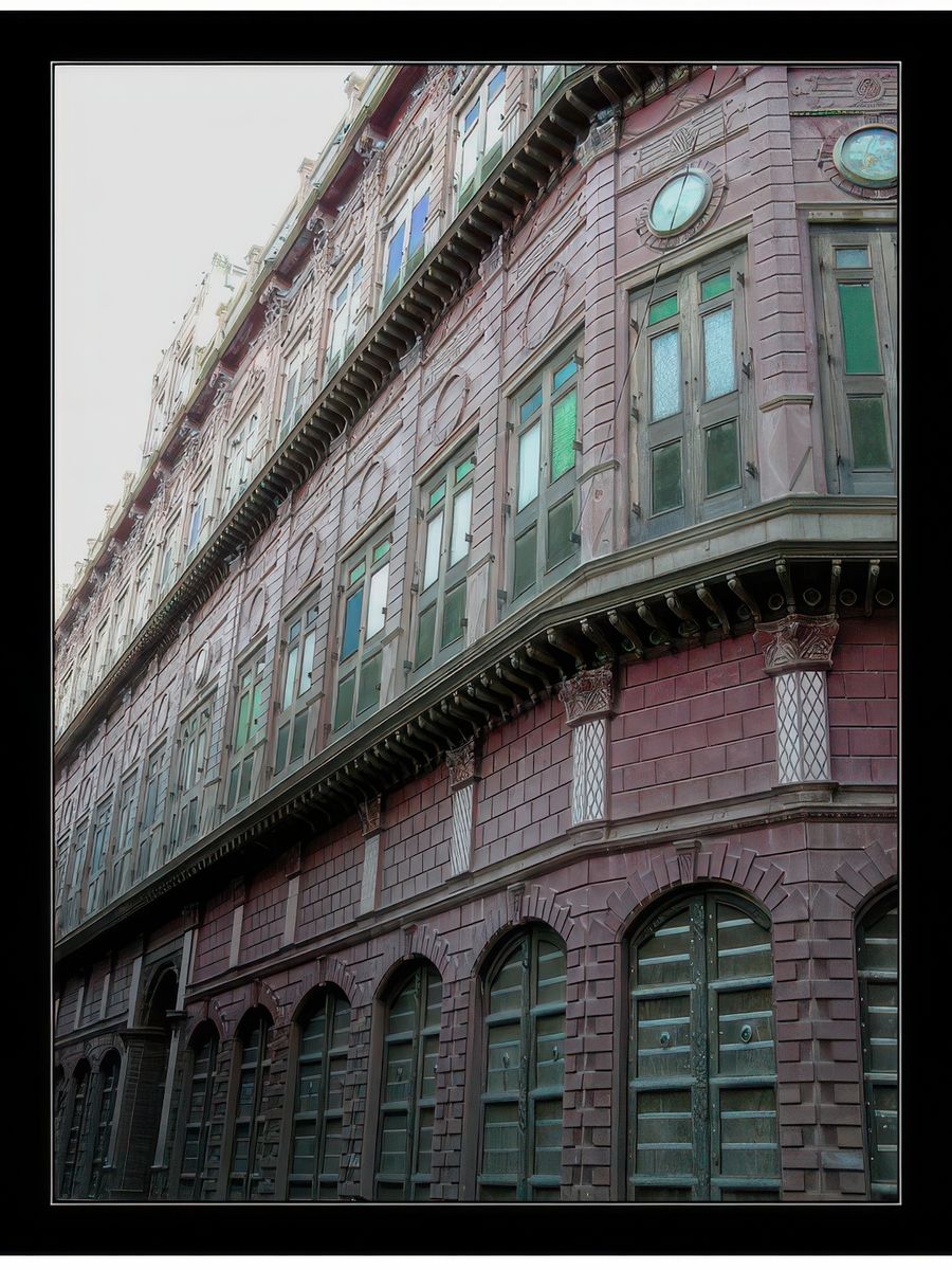 Les haveli bordent les rues de Bikaner.Elles diffèrent de celles de Mandawa.