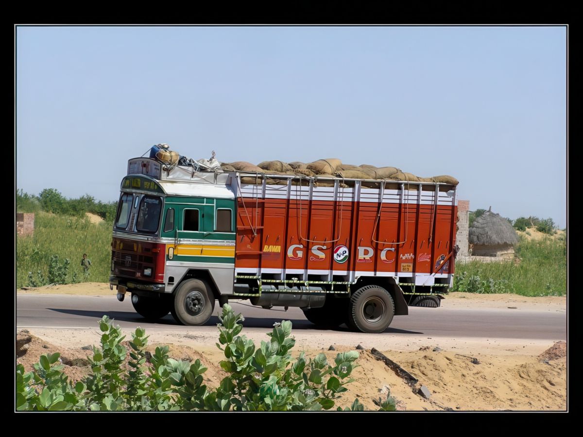 Un camion Tata.