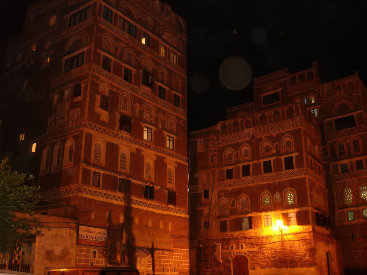 Sanaa le soir