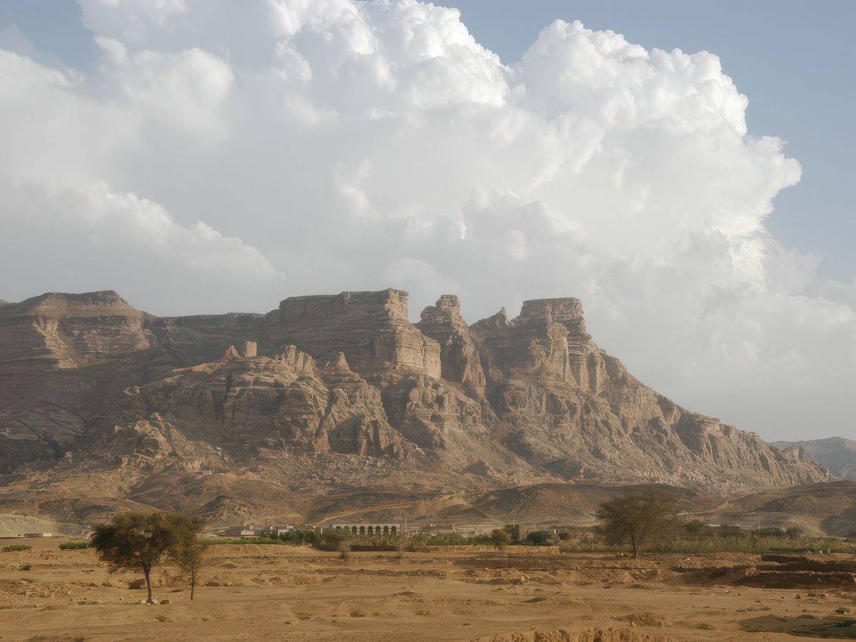 Paysage aride