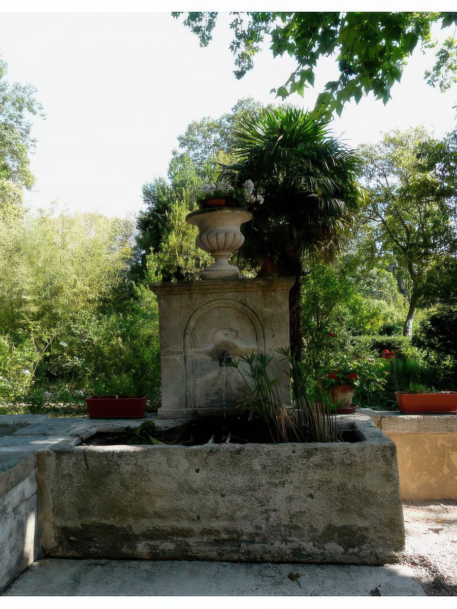 La fontaine de L'Harmas.