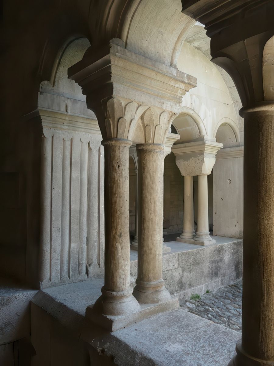 Vaison la Romane: la cathédrale Notre-Dame de Nazareth et son cloître – France
