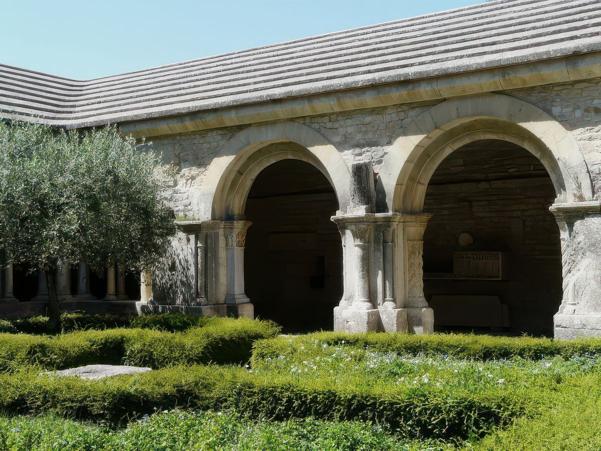 Vaison la Romane: la cathédrale Notre-Dame de Nazareth et son cloître – France