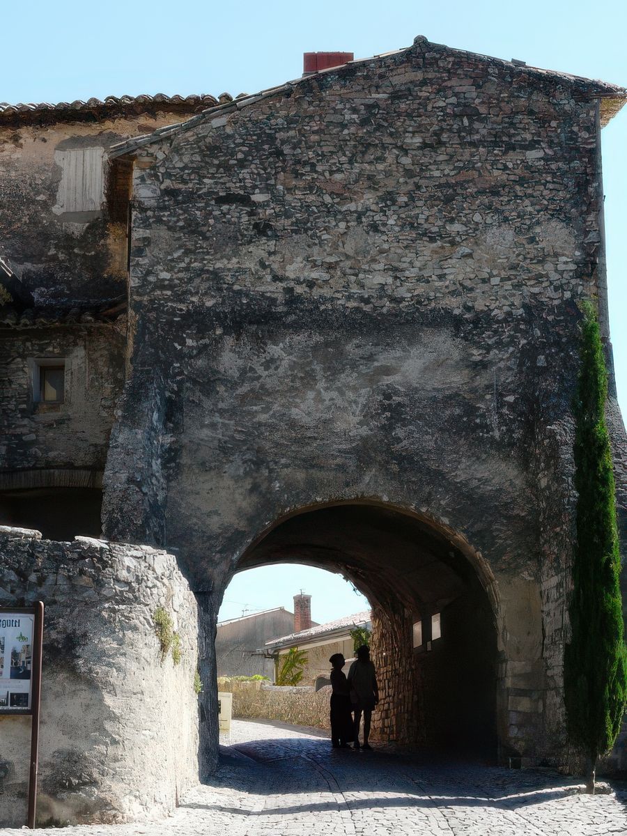 Le village de Seguret est bâti au pied d'une colline surmontée de son château féodal en ruine. La porte Reynier dite portail de la Bise (XIVe siècle).
