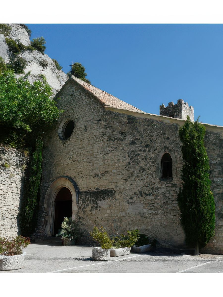 L'église Saint-Denis (XIIe siècle) de Seguret.