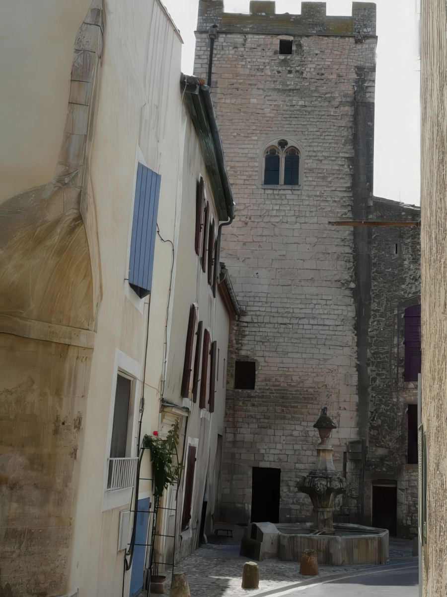 La Tour Ferrande du XIIIe siècle.
