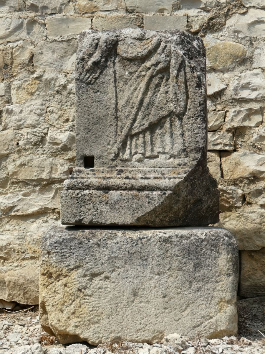 Fragment d'une stèle.