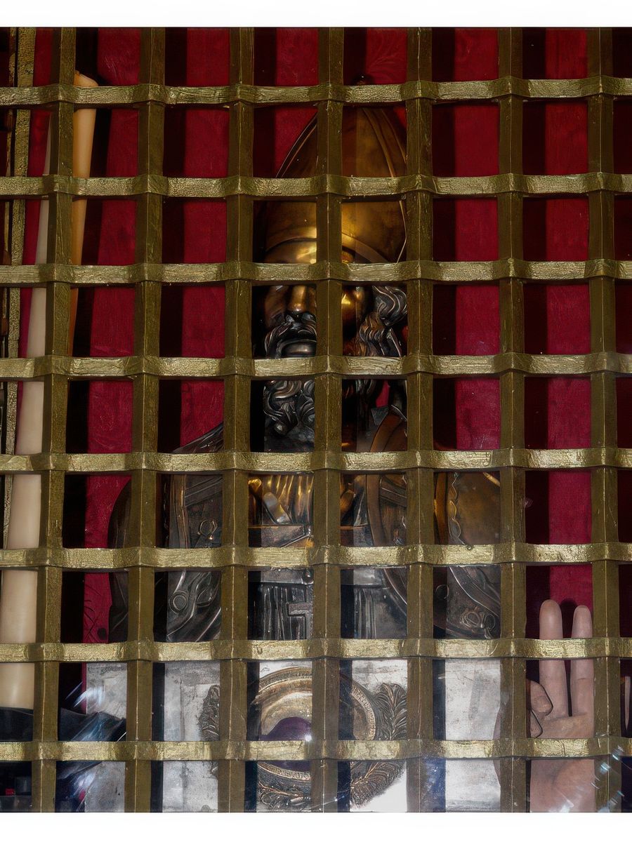 Reliquaire de Saint Martin des Ormeaux, vingtième évèque de Saint Paul Trois Châteaux en 657.