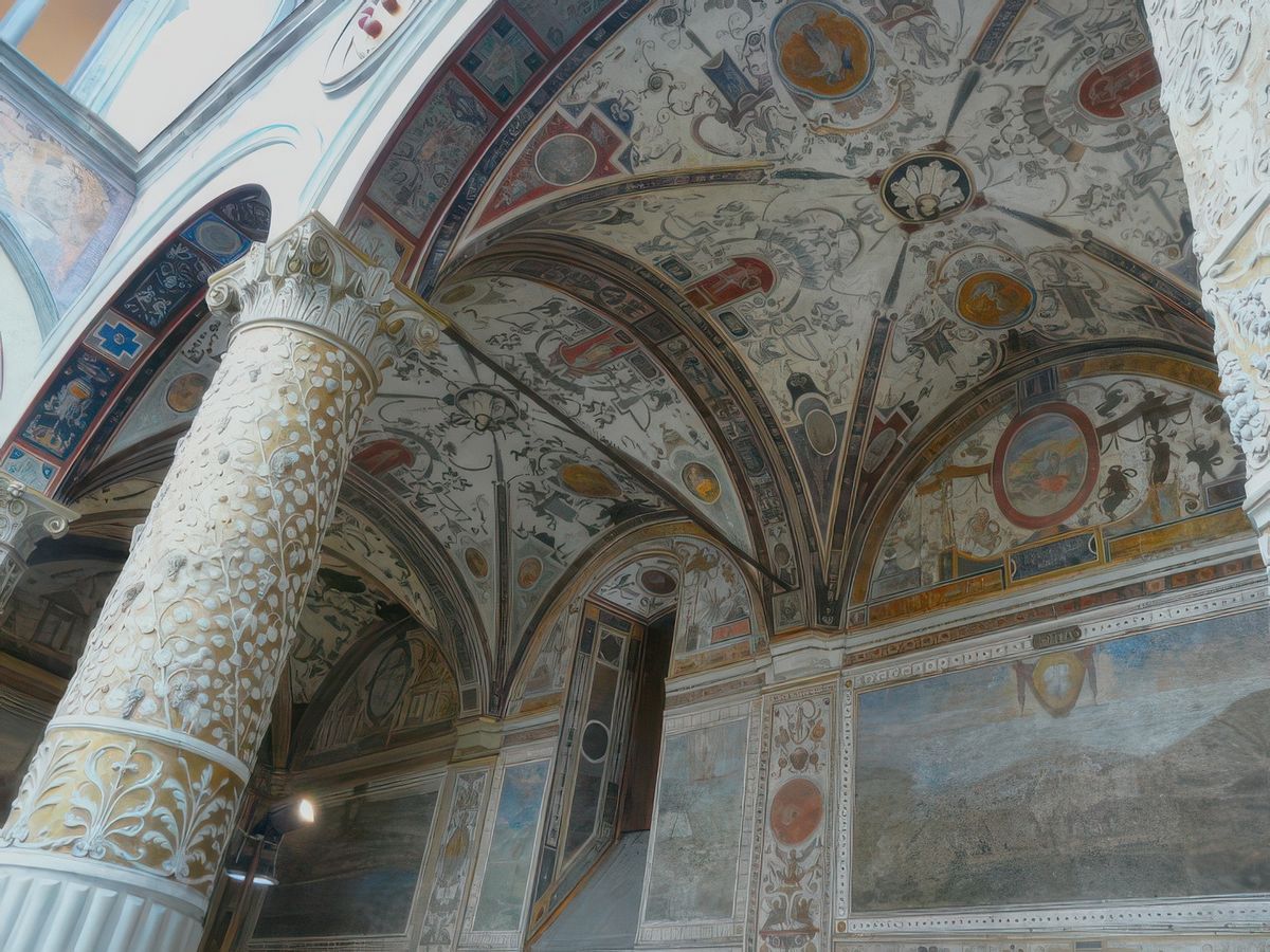 Fresques de Vasari.