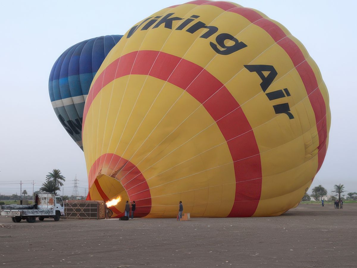 Vol en montgolfière et départ pour le Caire – Égypte