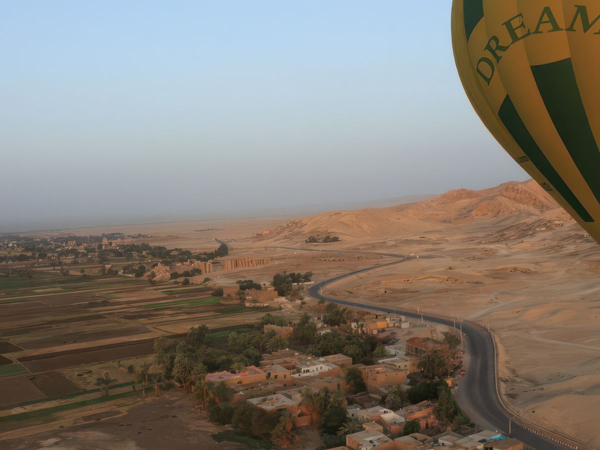 Vol en montgolfière et départ pour le Caire – Égypte
