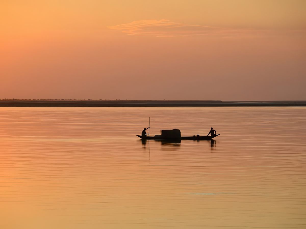 Pêche sur le Brahmapoutre