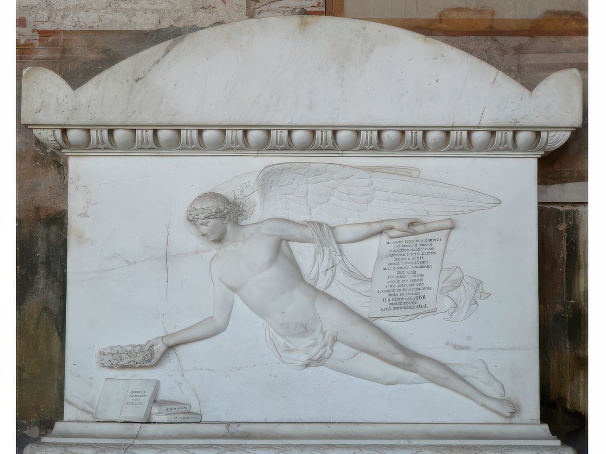 Détail d'un tombeau.