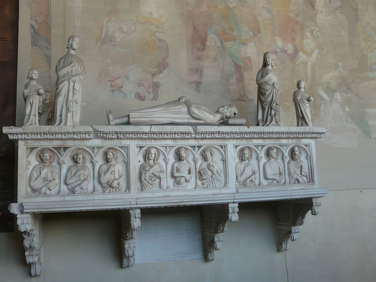 Fragment de la tombe de la famille della Gherardesca.