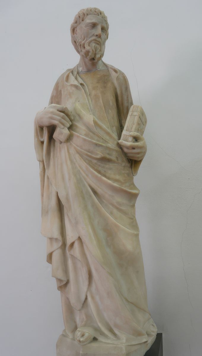 Statue de saint Paul, de Nino Pisano. (Museo dell'Opera del Duomo).