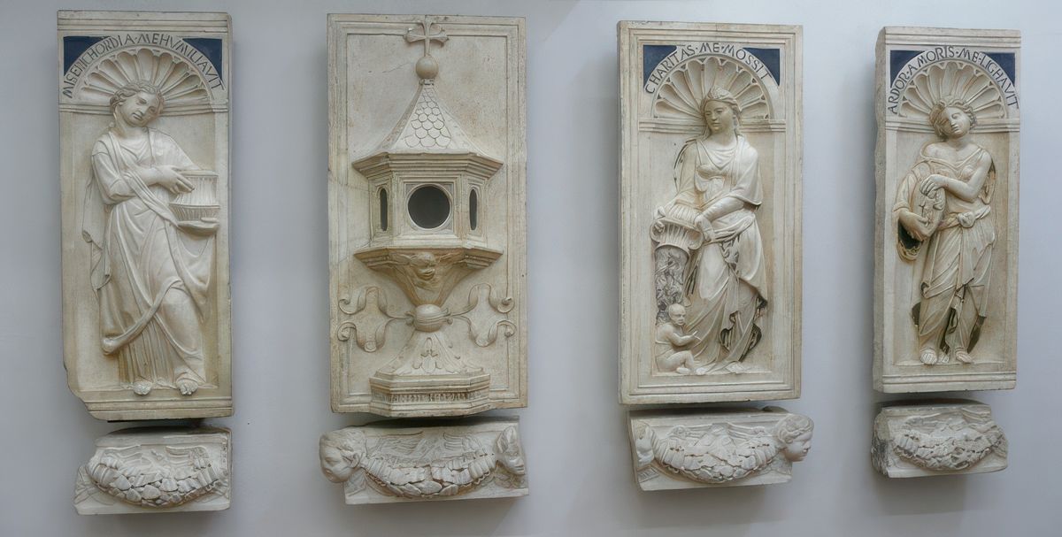 Pilastres à candélabres d'Andrea Guardi.