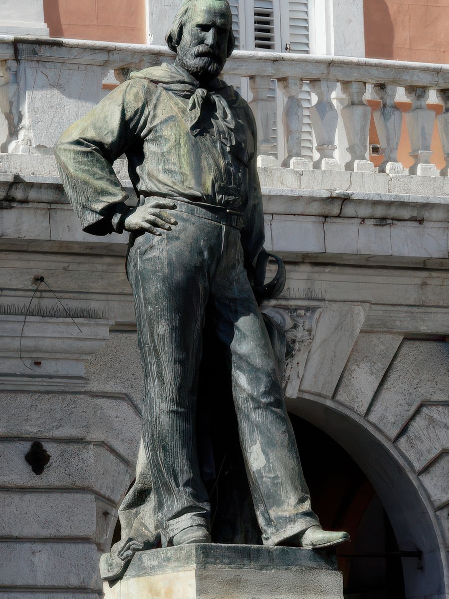 Statue de Garibaldi.