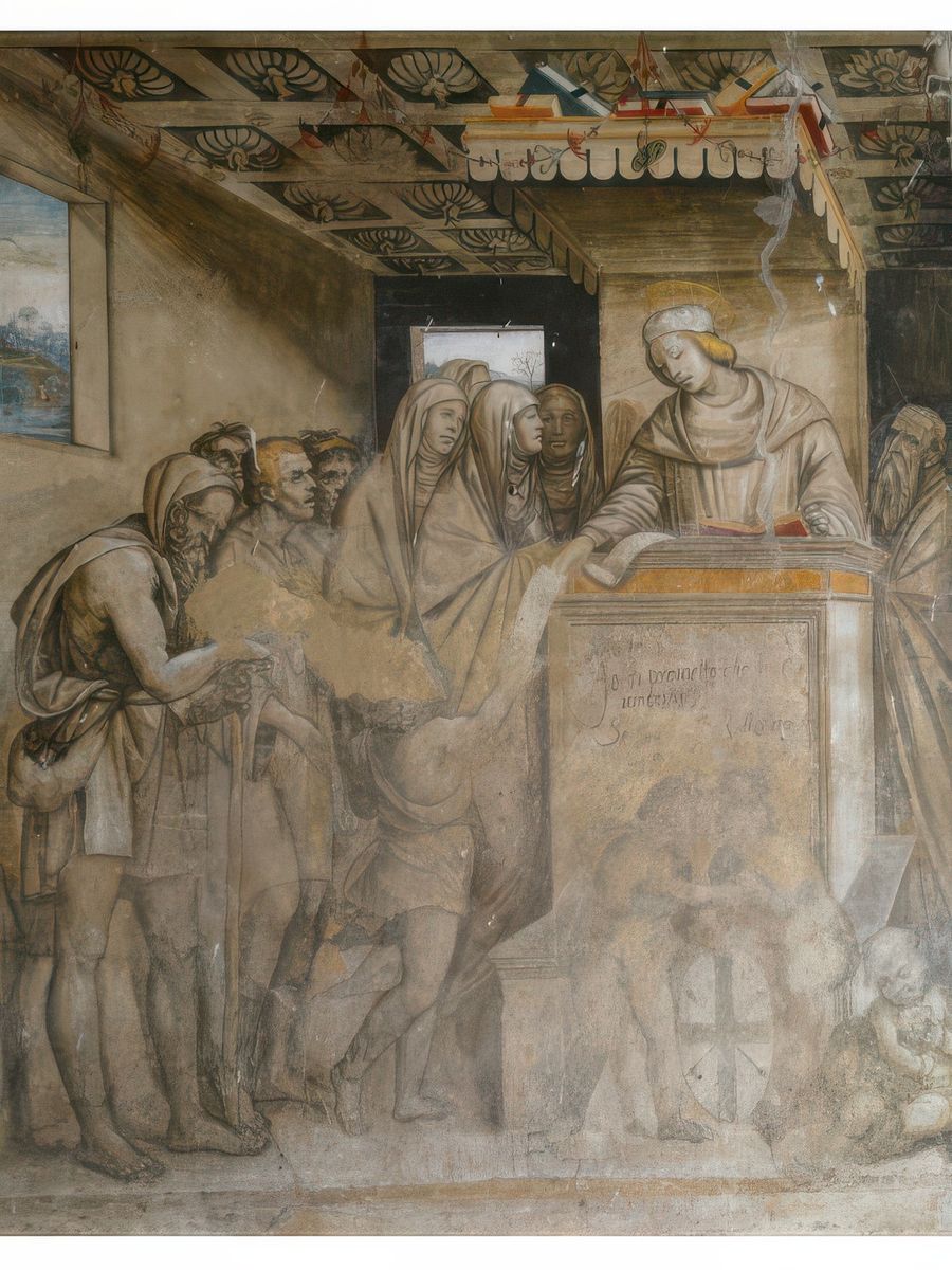 Fresque du Sodoma.